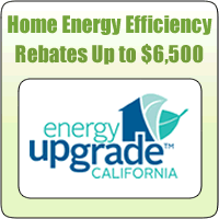 Home Energy Rebates Up to $4,500, Energy Upgrade California, $400 Realtor Voucher